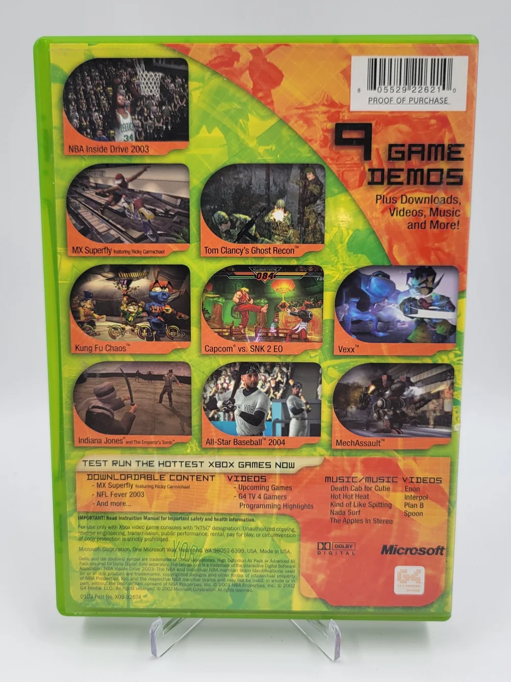 Exhibition Demo Disc Volume 02 - Green Case